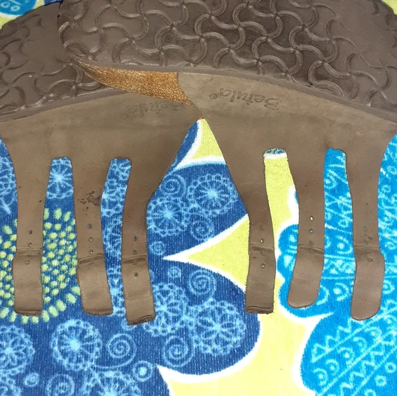 Birkenstock Betula 3 Strap Mocha Leather Woogie Style 38 N Size 7 Pre-owned - Picture 8 of 8